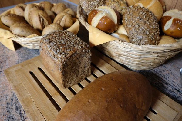 Selection of Bread and Pastries – Breakfast at the Central Hotel in Stuttgart