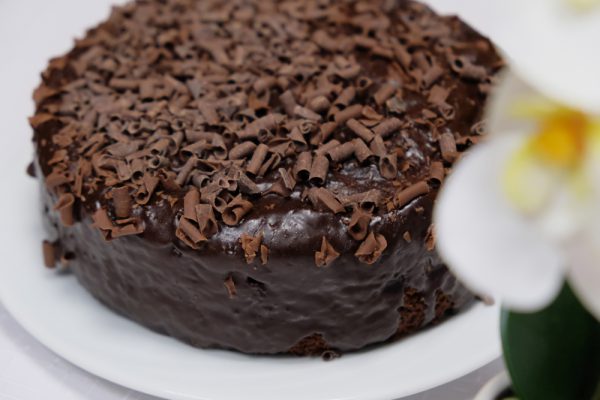 Chocolate Cake at the Breakfast Buffet – Sweet Start in Stuttgart